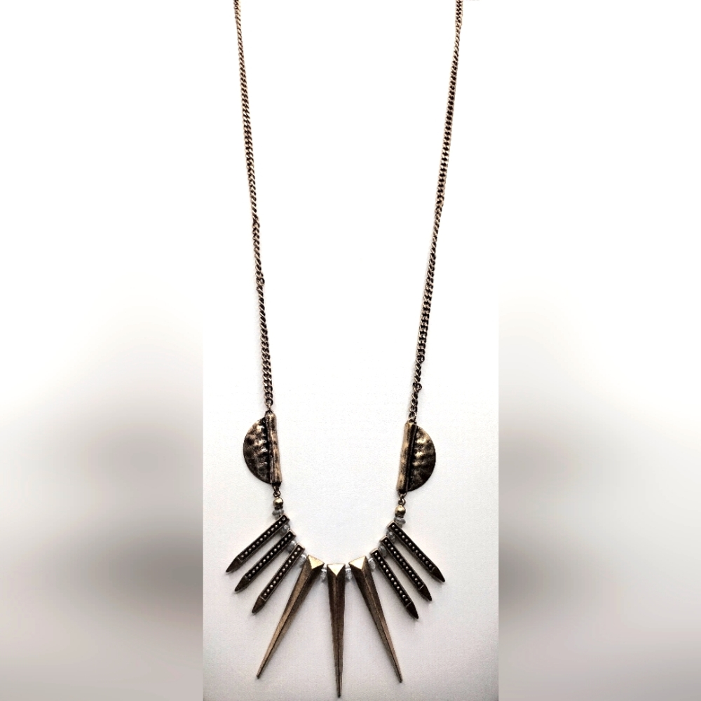 Fashion Spike Boho Long Necklace